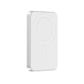 Magnetische powerbank 5.000 mAh, 2-in-1 ontwerp, zilver