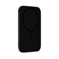 Ultradunne magnetische powerbank 3.000 mAh, 4 mm dik, zwart