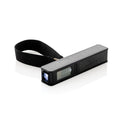 5-in-1 reisgadget met weegschaal, powerbank en zaklamp, zwart