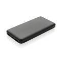 Zakformaat powerbank 10.000 mAh met dubbele USB-poort, zwart
