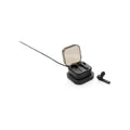TWS-oordoppen met oplaadcassette en losse 5W oplader, zwart