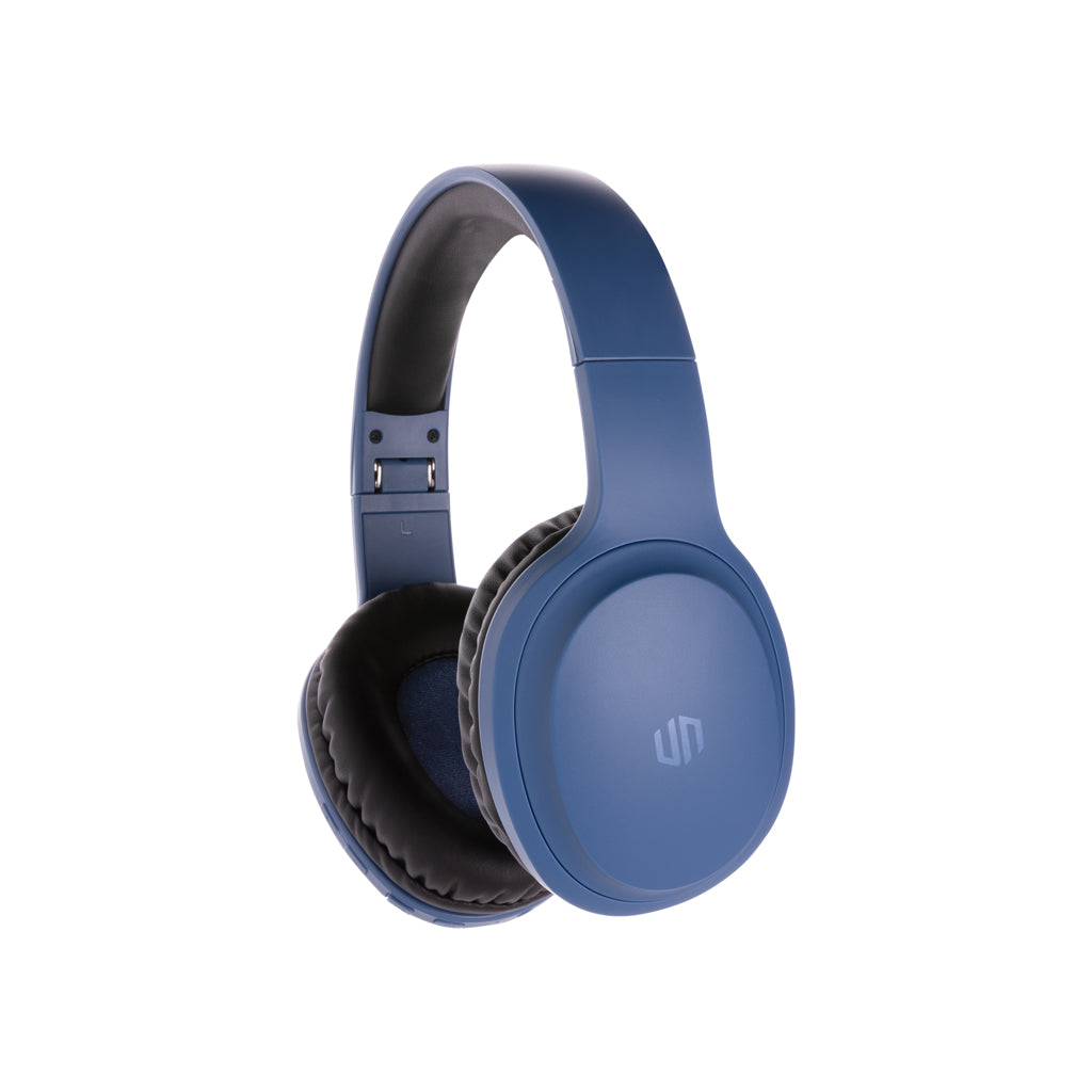 Draadloze hoofdtelefoon met basboost-knop, 35u speeltijd, blauw