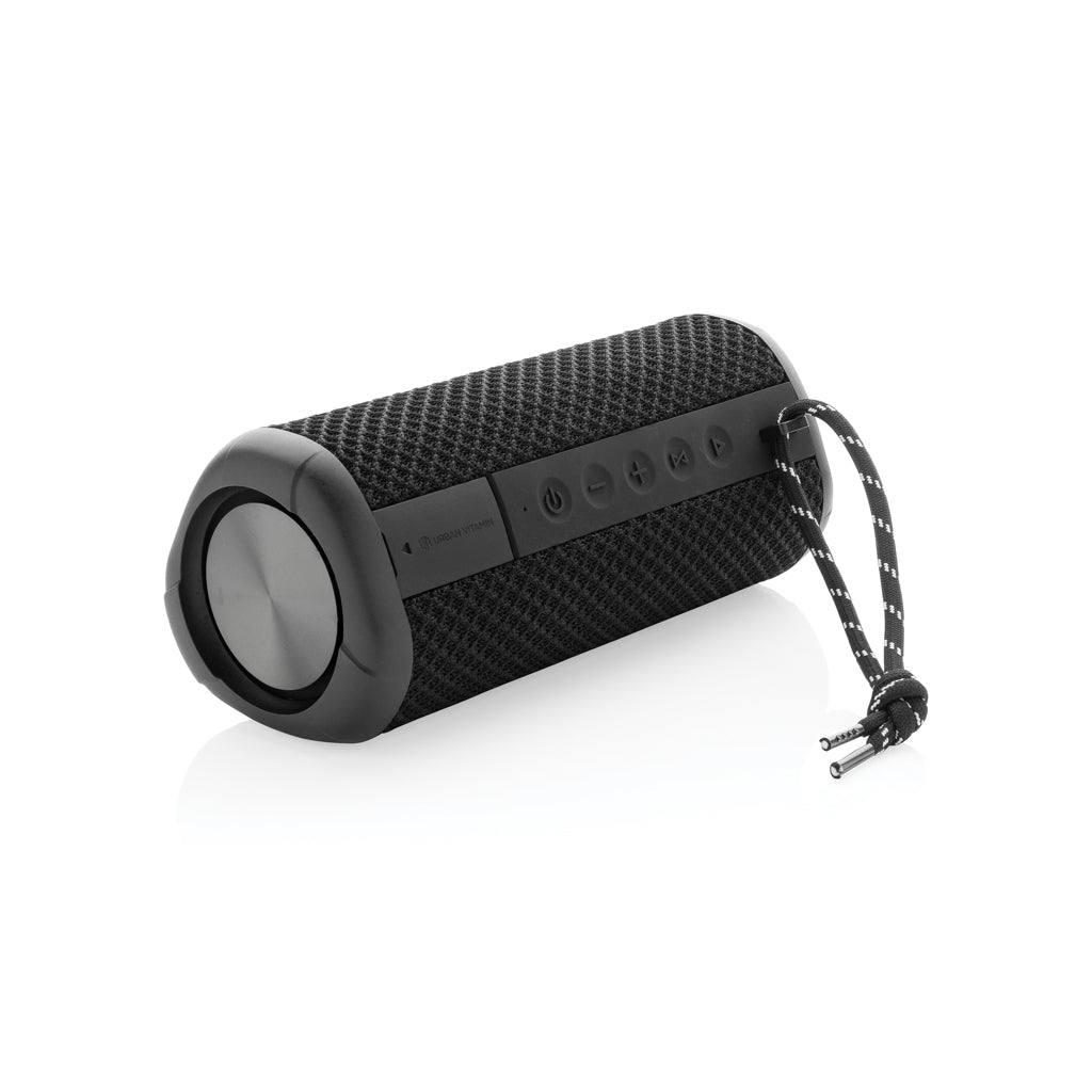 Speaker 10W, IPX7 waterdicht met dubbele subwoofer, zwart