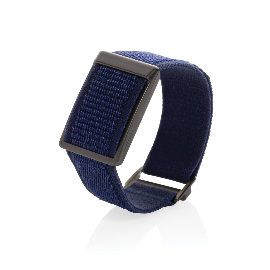 Activity tracker met 24/7 gezondheidsmonitoring, donkerblauw