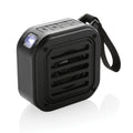 Solar-speaker 3W met zonnepaneel, zwart