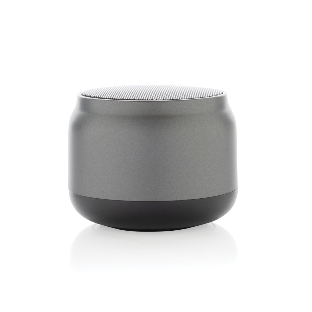 Bluetooth-speaker 3W van gerecycled kunststof, grijs