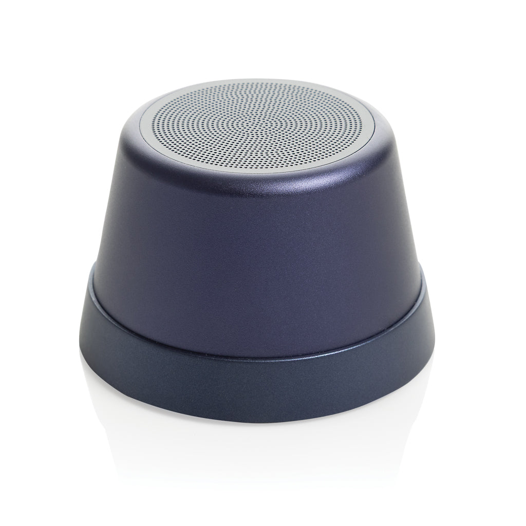 Magnetische speaker 5W van gerecycled aluminium, IPX4, blauw