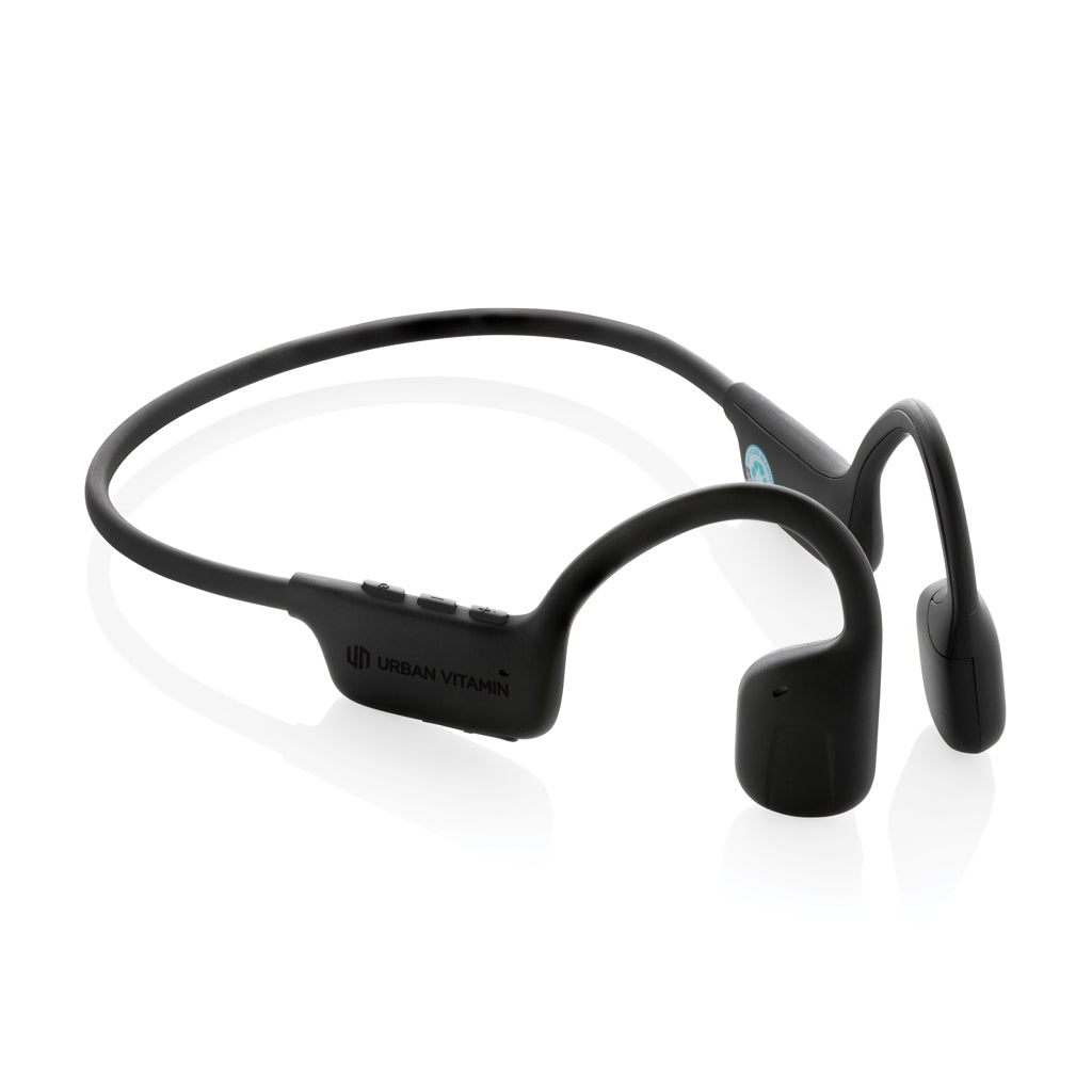 Open-ear koptelefoon, waterdicht IPX4, zwart