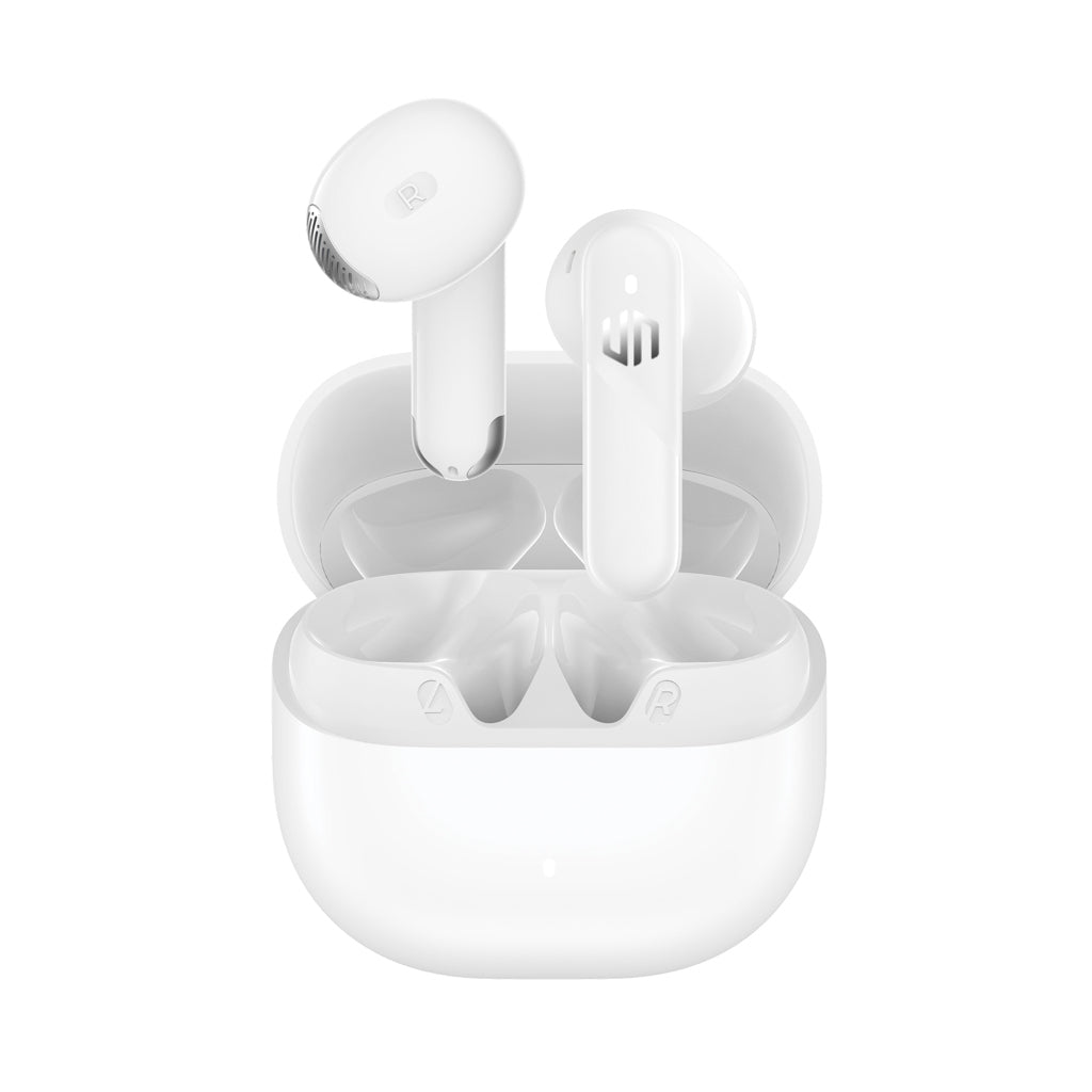 Draadloze oordopjes met ENC en BT 6.0, IPX4, wit