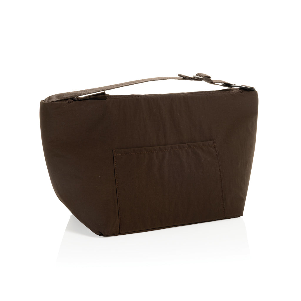 Koeltas 6 liter van gerecycled nylon, bruin