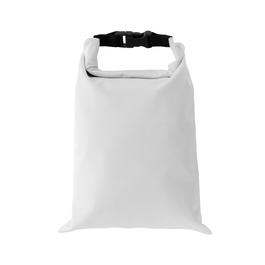 Opvouwbare lunchzak van gerecycled PET, 30 x 20 cm, wit
