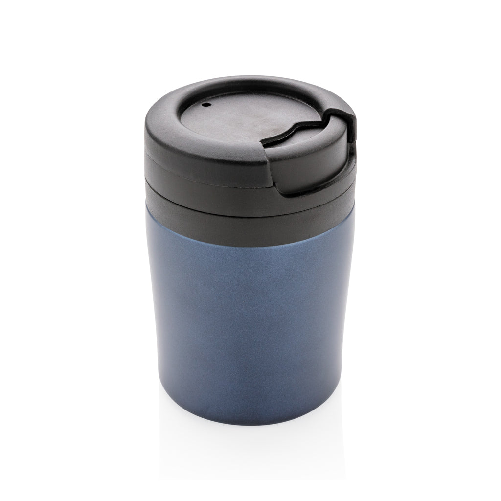 Coffee to go mok 160 ml voor espresso, dubbelwandig, blauw