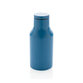 Compacte drinkfles van gerecycled RVS, blauw