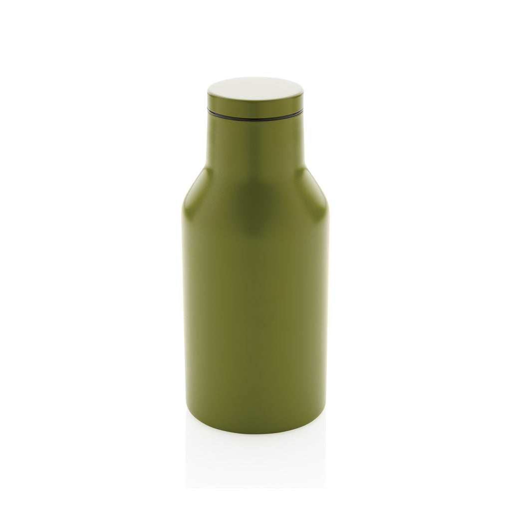 Compacte drinkfles van gerecycled RVS, groen