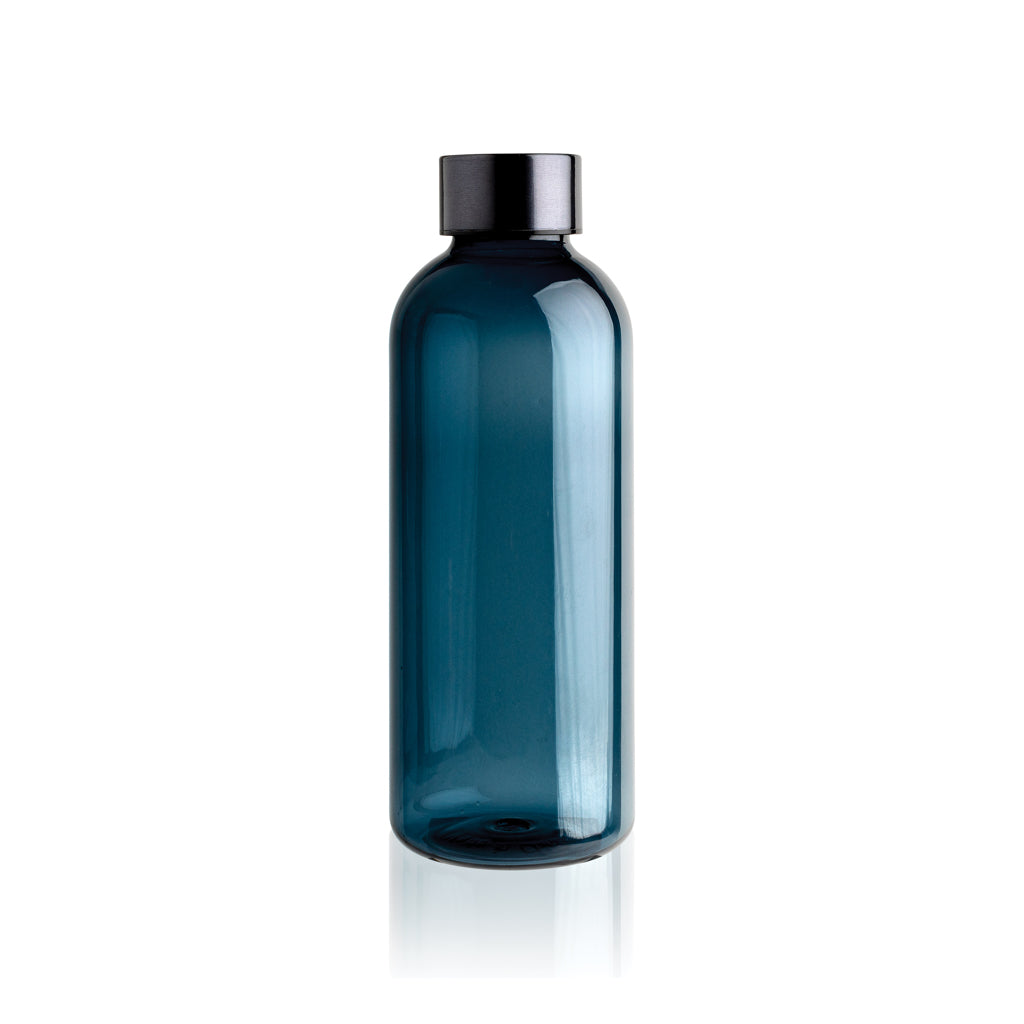 Drinkfles 620 ml met metallic dop, blauw