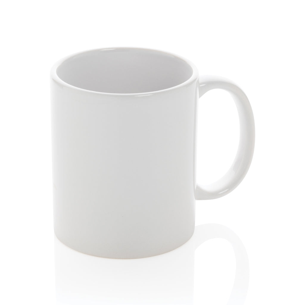 Klassieke keramische mok 350 ml, wit