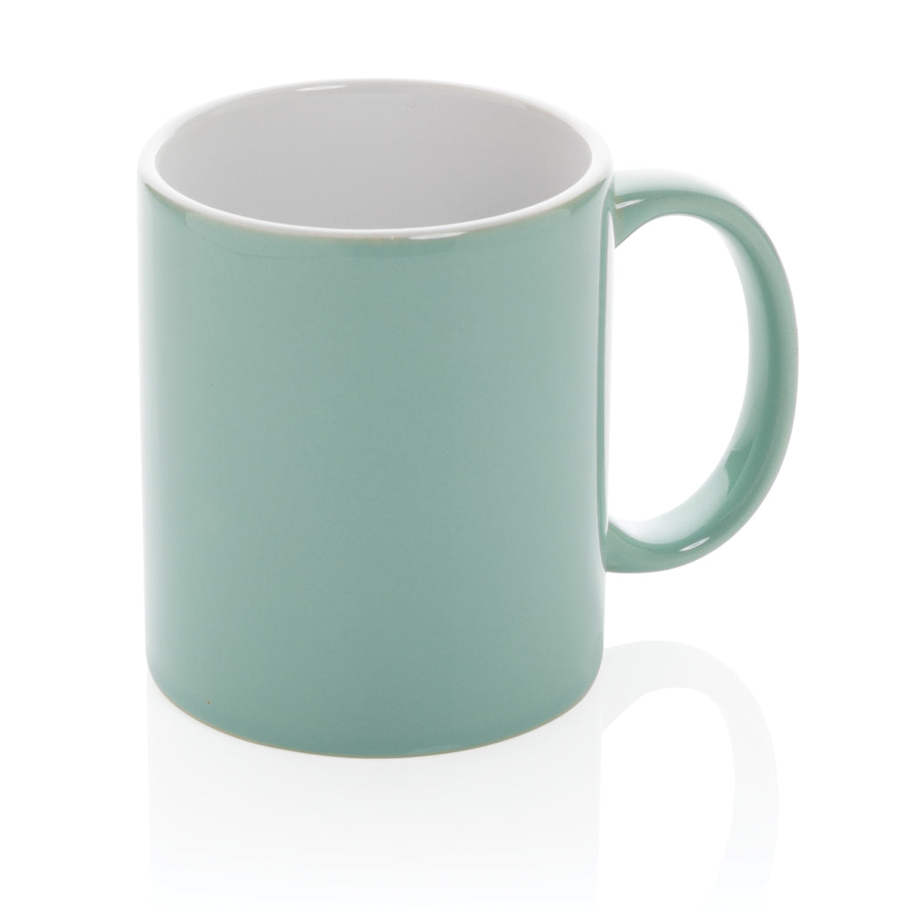 Klassieke keramische mok 350 ml, groen