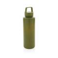 Drinkfles 500 ml van gerecycled PP met handvat, groen