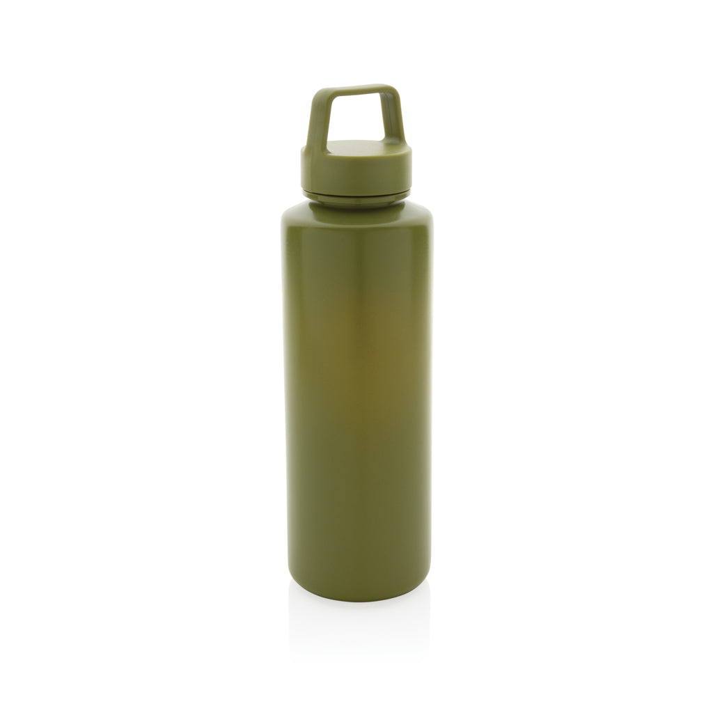 Drinkfles 500 ml van gerecycled PP met handvat, groen