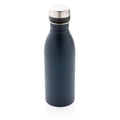 Lichtgewicht waterfles 500 ml, gerecycled RVS, donkerblauw