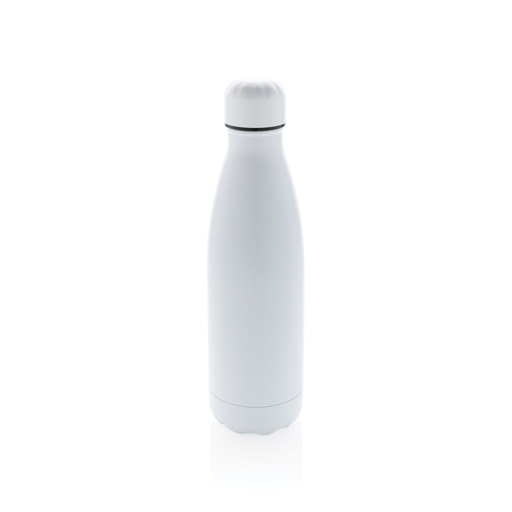 Vacuümfles 500 ml, unikleur, slank model, wit
