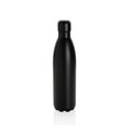 Vacuümfles 750 ml, slank model, zwart