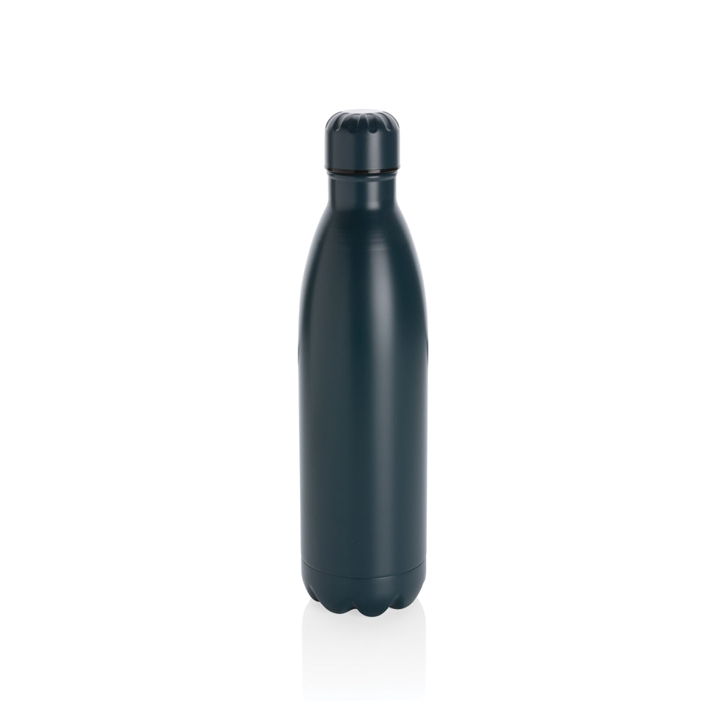 Vacuümfles 750 ml, slank model, donkerblauw