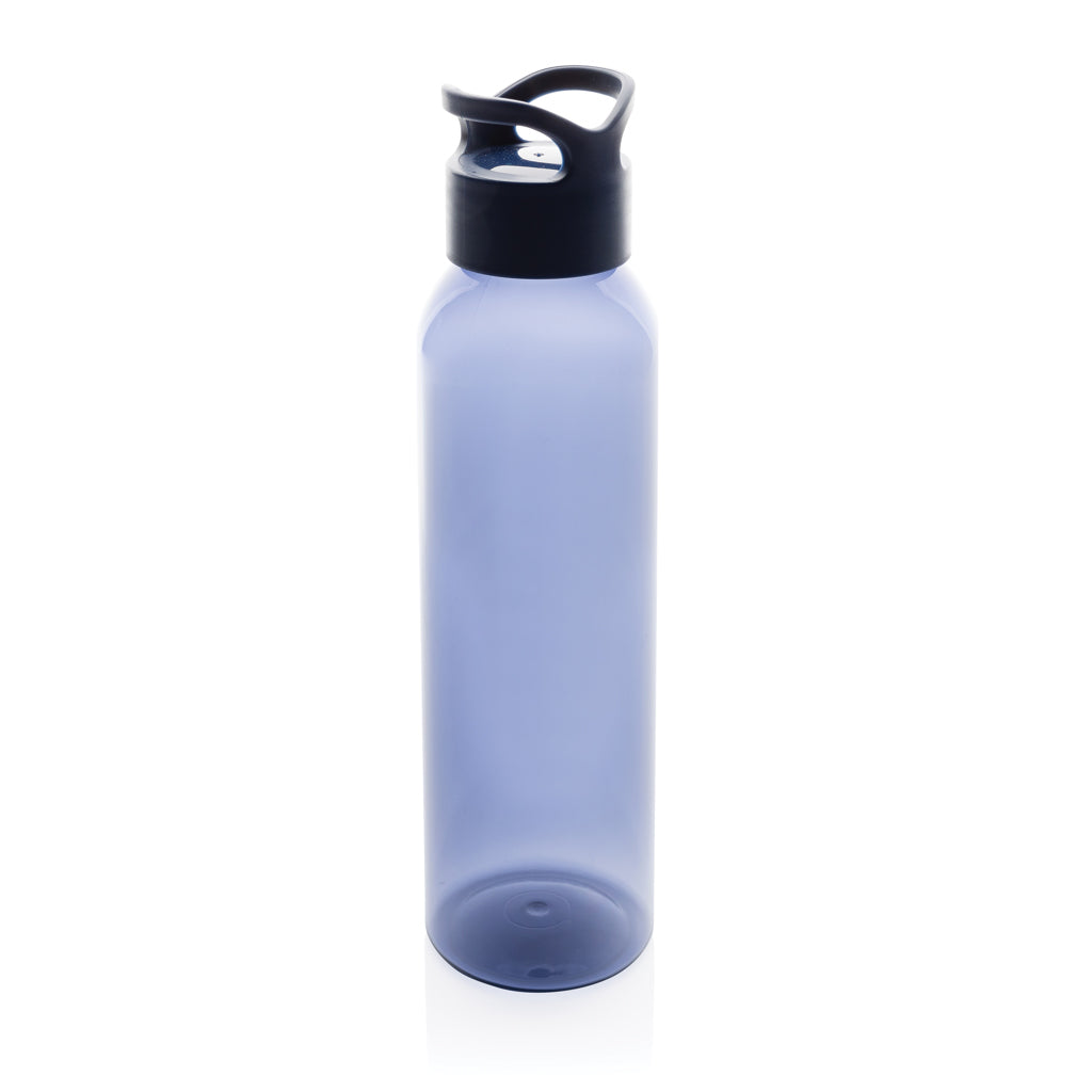 Waterfles 650 ml met schroefdop, gerecycled PET, donkerblauw