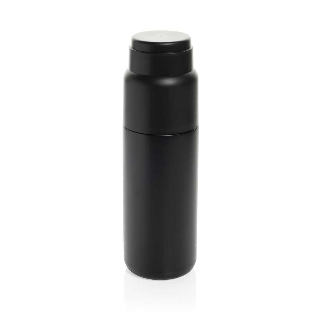 Thermosfles 500 ml met beker als dop, zwart