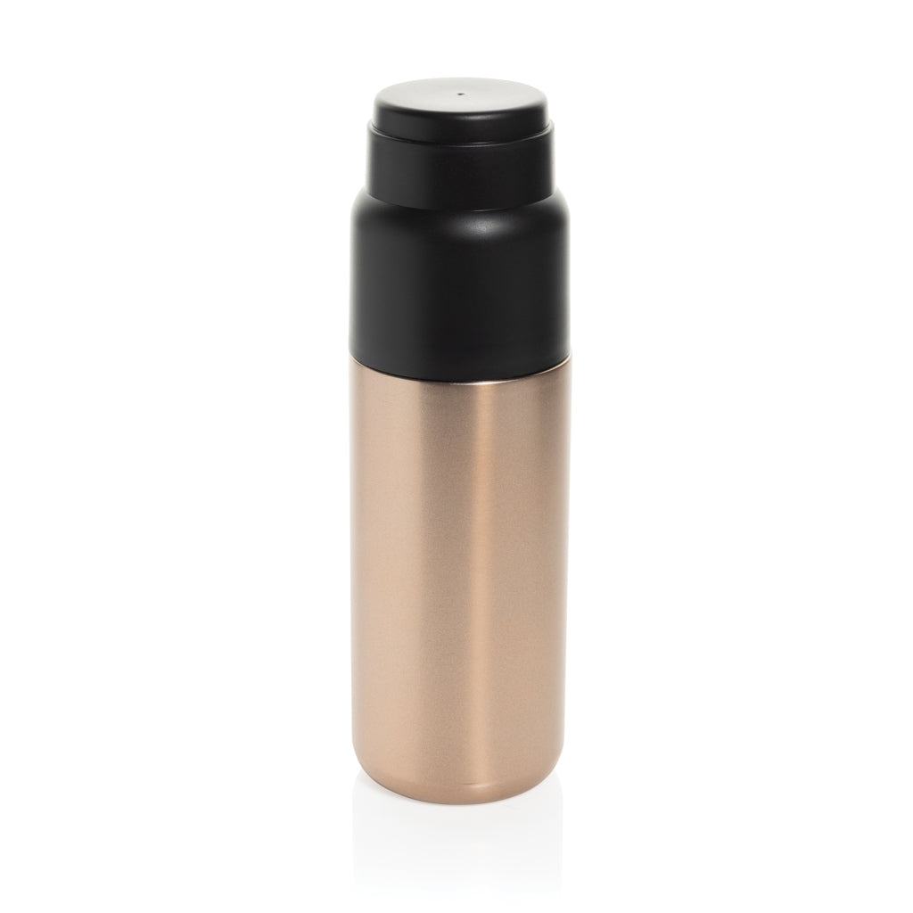 Thermosfles 500 ml met beker als dop, brons