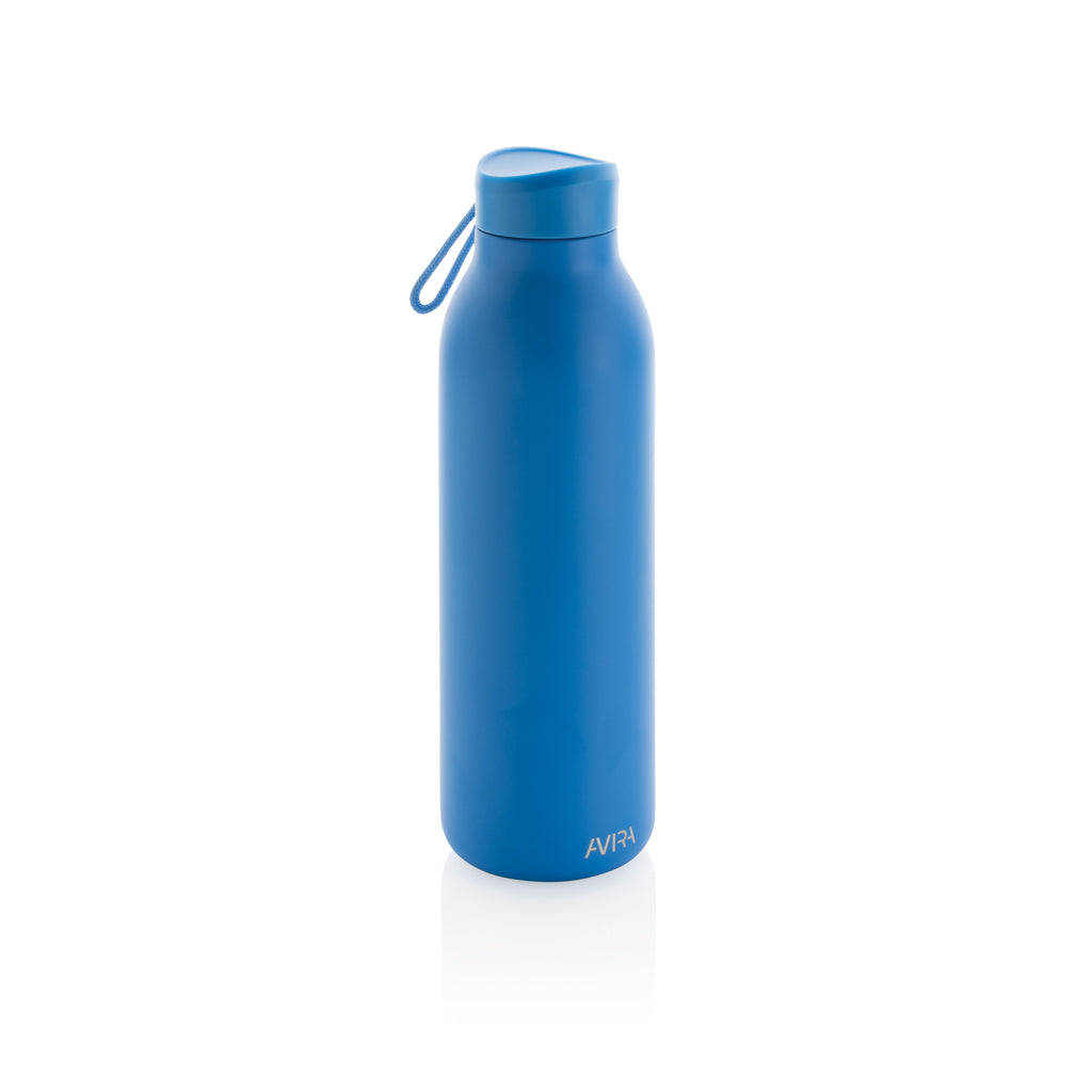 Vacuümfles, houdt 20 uur koud, blauw