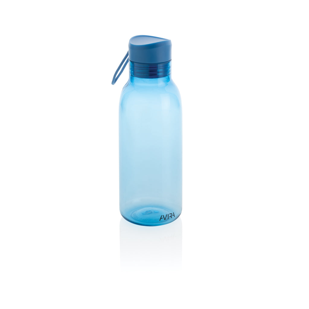 Lichtgewicht waterfles, minimalistisch, blauw