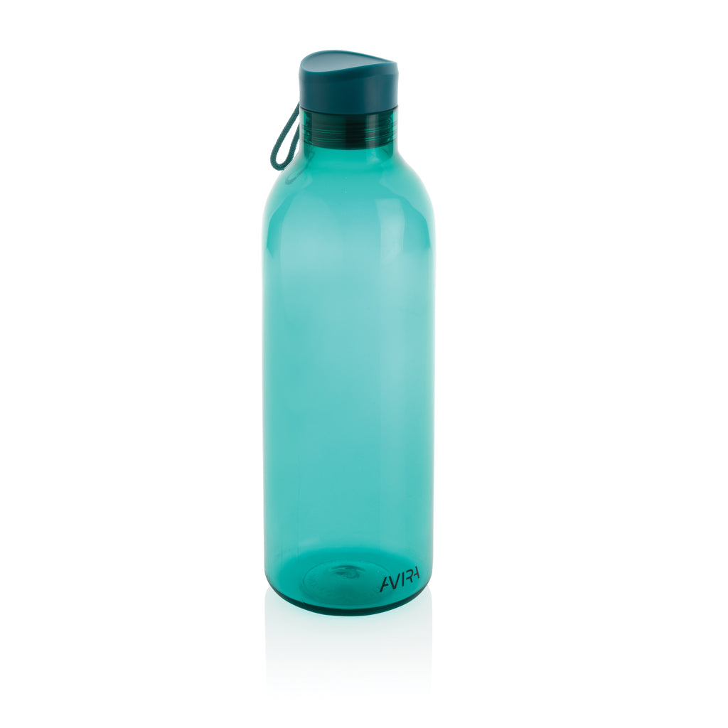 Lichtgewicht waterfles, minimalistisch, turquoise