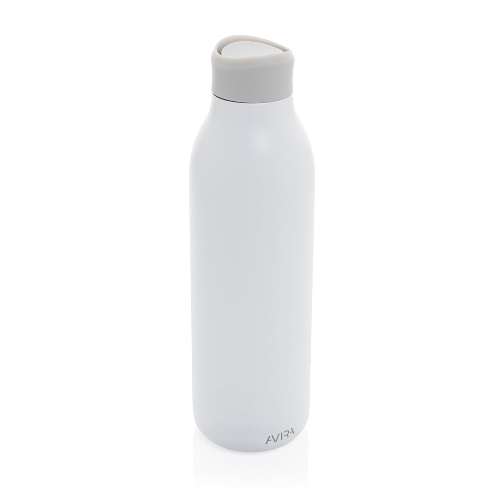 Waterfles 600 ml, 360 graden te drinken, wit