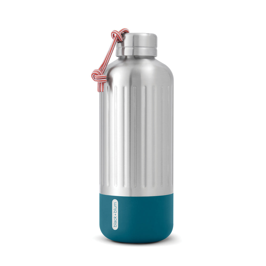 Isoleerfles van RVS, 850 ml, ook in kleiner formaat, turquoise