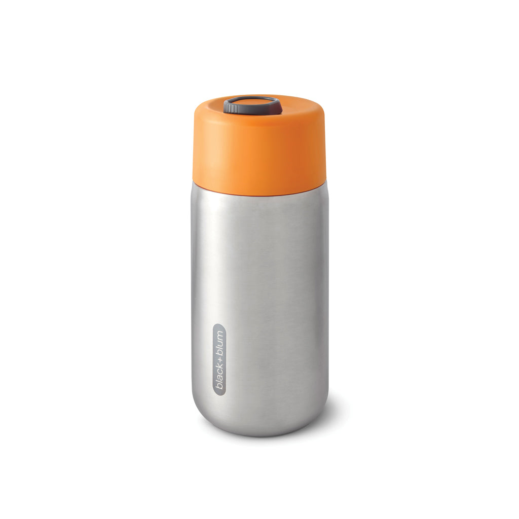 Geïsoleerde reisbeker van RVS, 340 ml, oranje