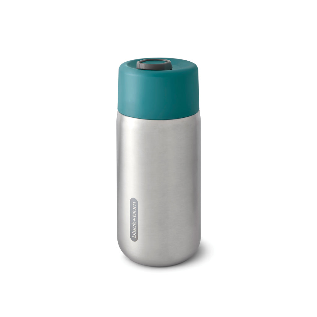 Geïsoleerde reisbeker van RVS, 340 ml, turquoise