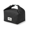 Geïsoleerde lunchtas van gerecycled PET, 6,7 liter, zwart