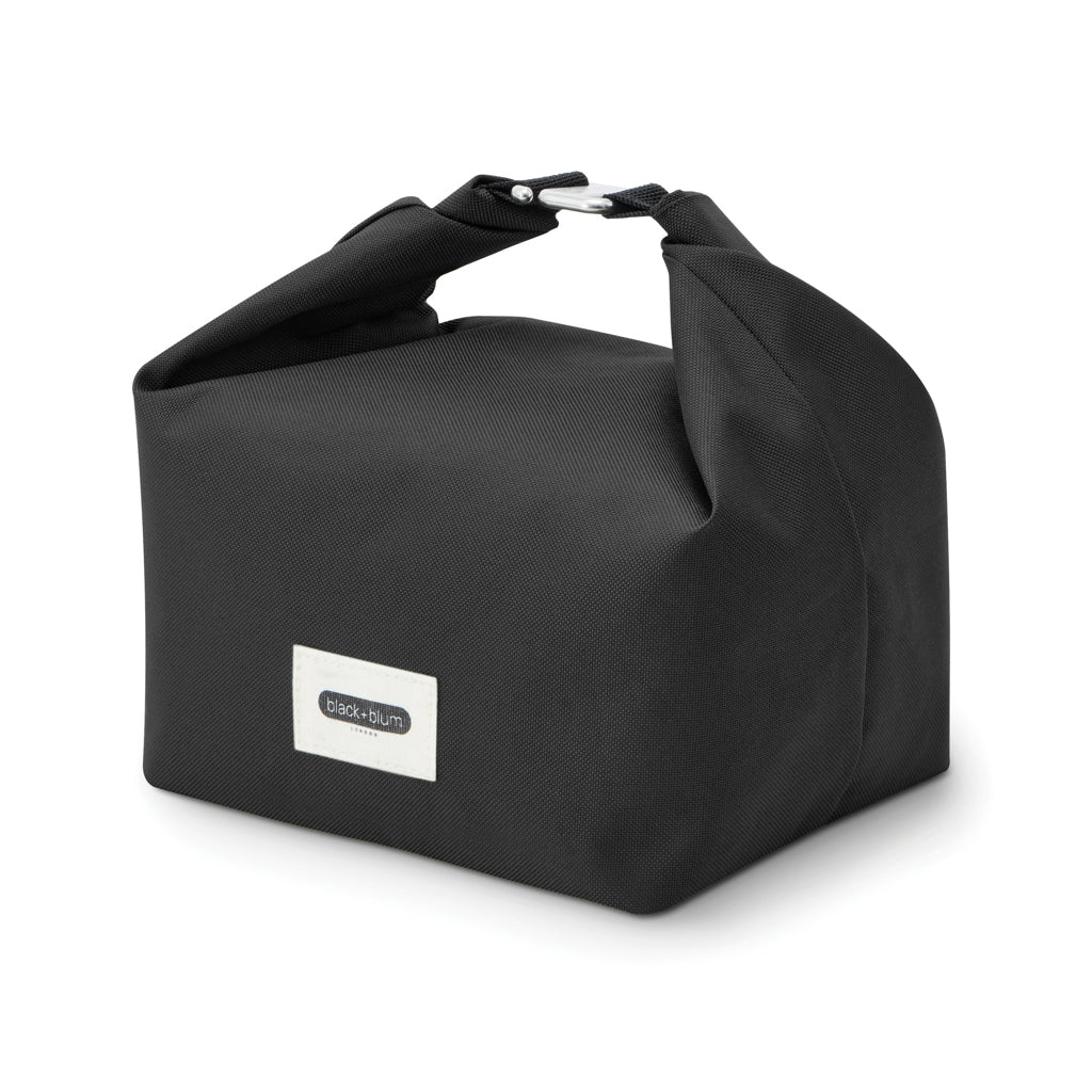 Geïsoleerde lunchtas van gerecycled PET, 6,7 liter, zwart