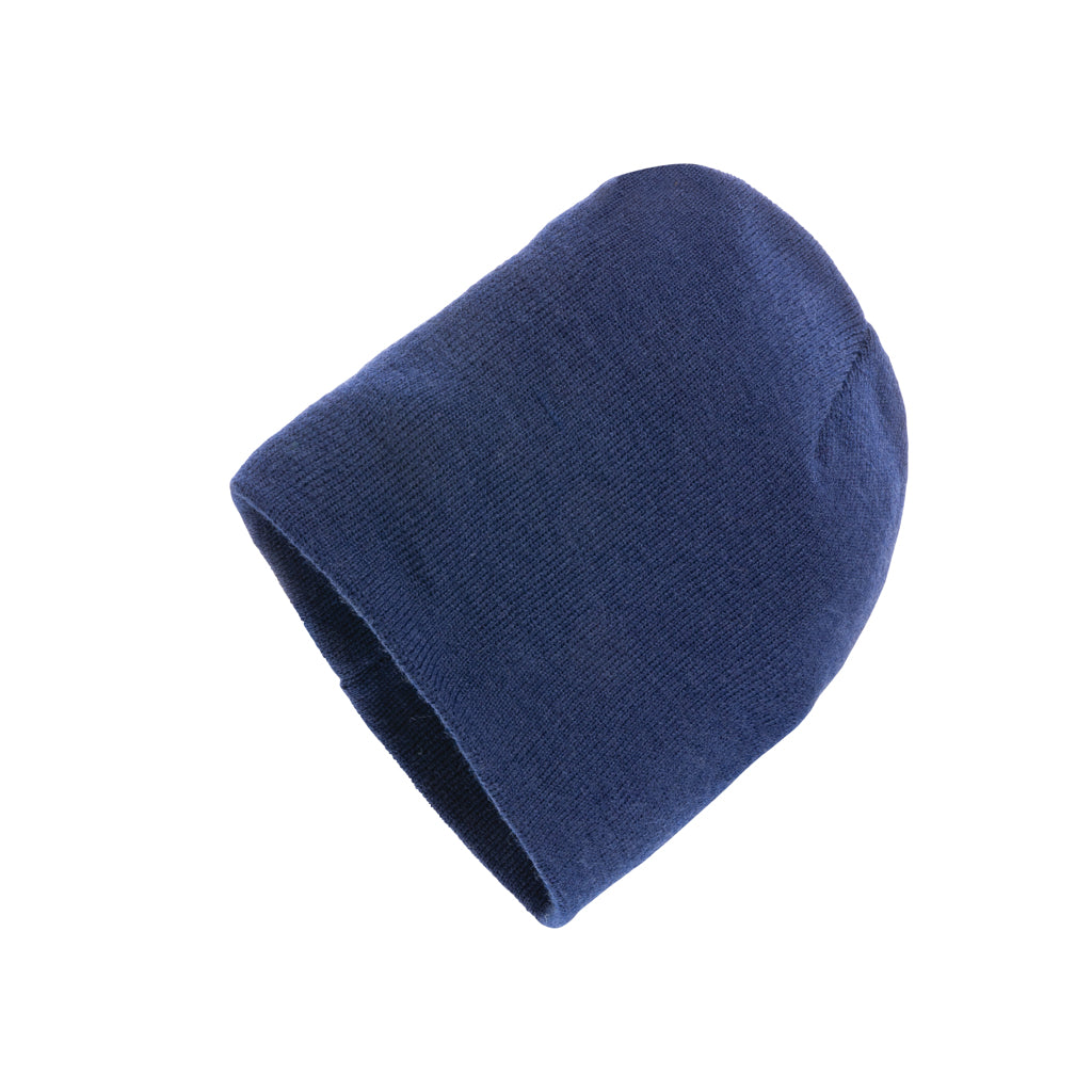 Lichte muts van Polylana-garen, donkerblauw