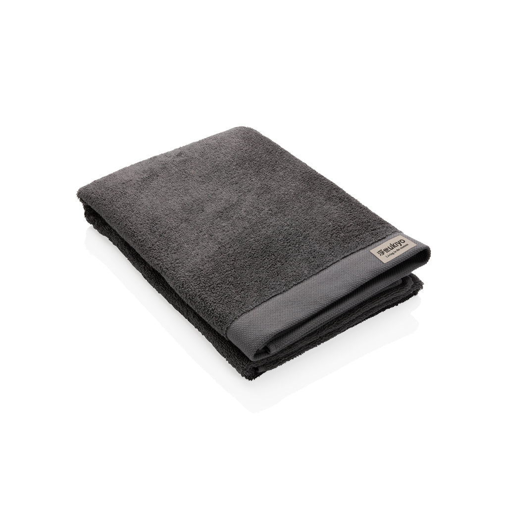 Badhanddoek van 500 gram, 70 x 140 cm, antraciet