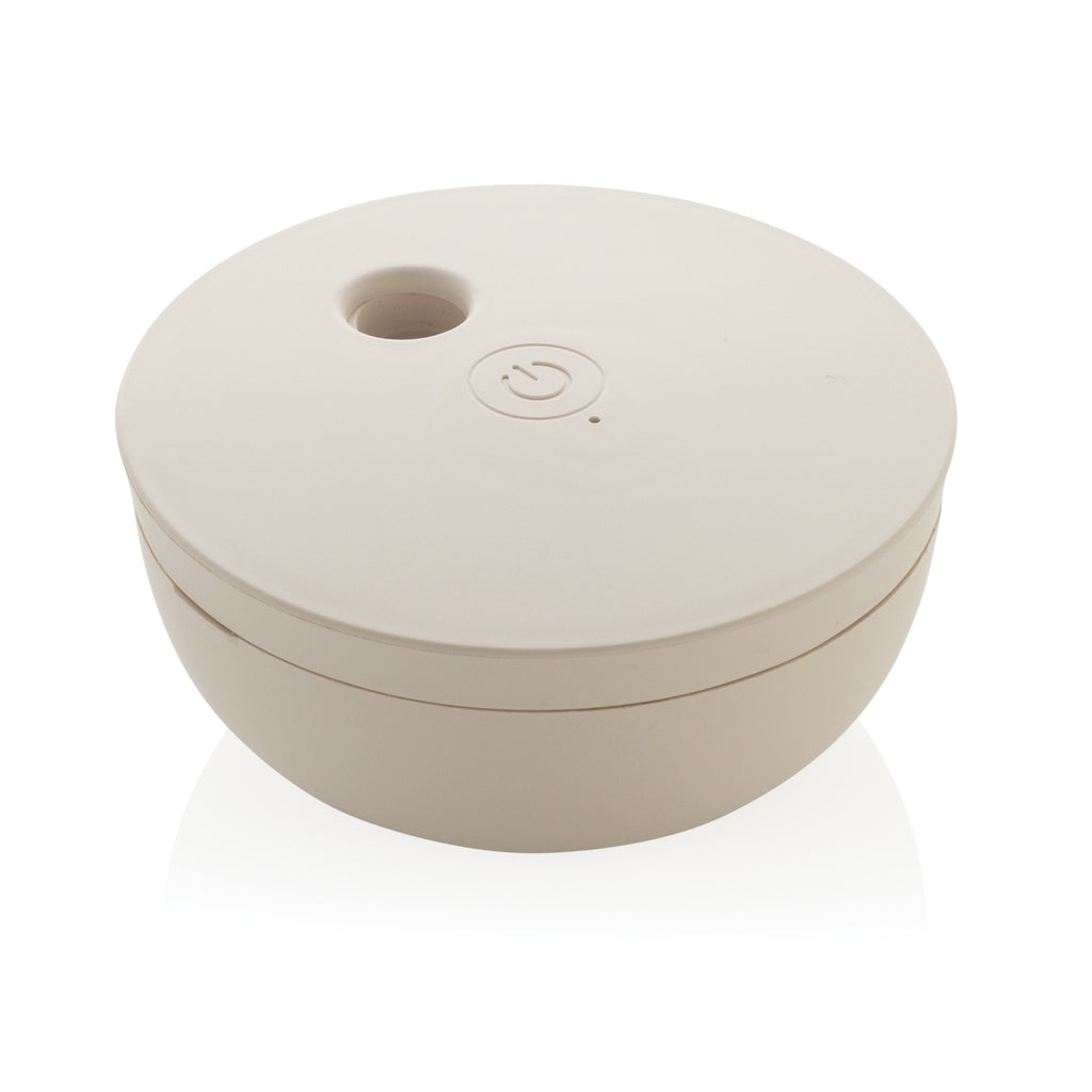 Drijvende luchtbevochtiger, oplaadbaar via USB-C, beige