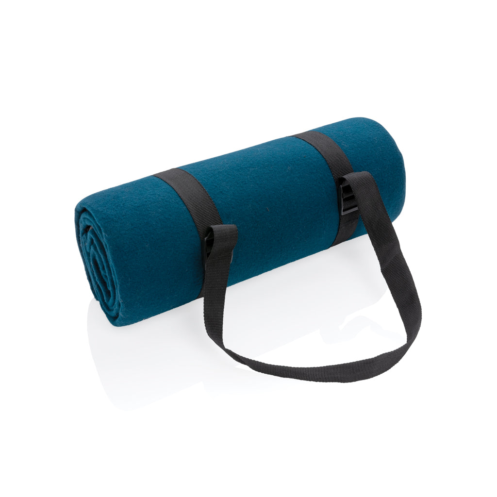 Picknickkleed van gerecycled PET, met draagriem, donkerblauw