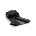 Picknickkleed van fleece met waterafstotende onderkant, zwart