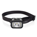 Oplaadbare hoofdlamp, 250 lumen, IPX4, zwart