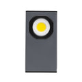 USB-oplaadbare COB-werklamp op zakformaat, grijs
