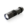 Zaklamp 3W compact, 85 lumen, zwart