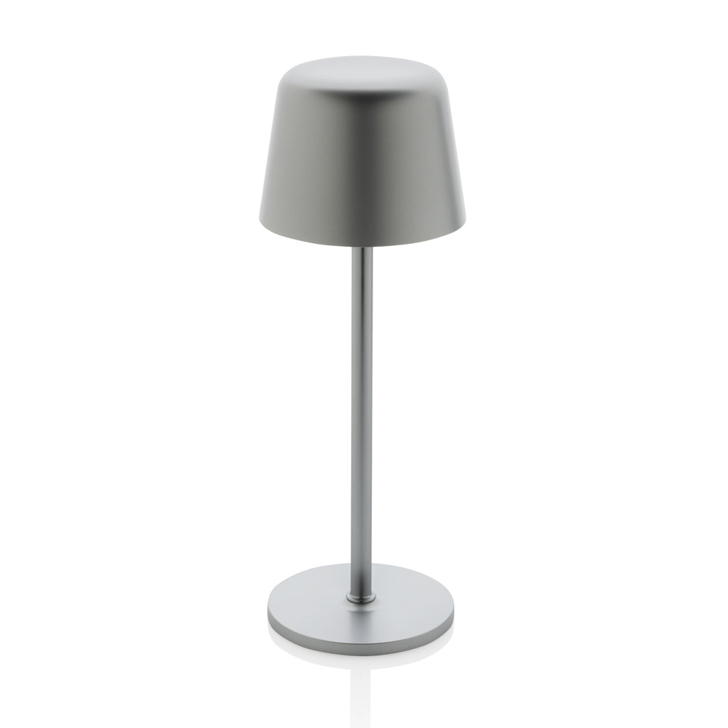 Aanraakgevoelige tafellamp, drie lichtstanden, zilver