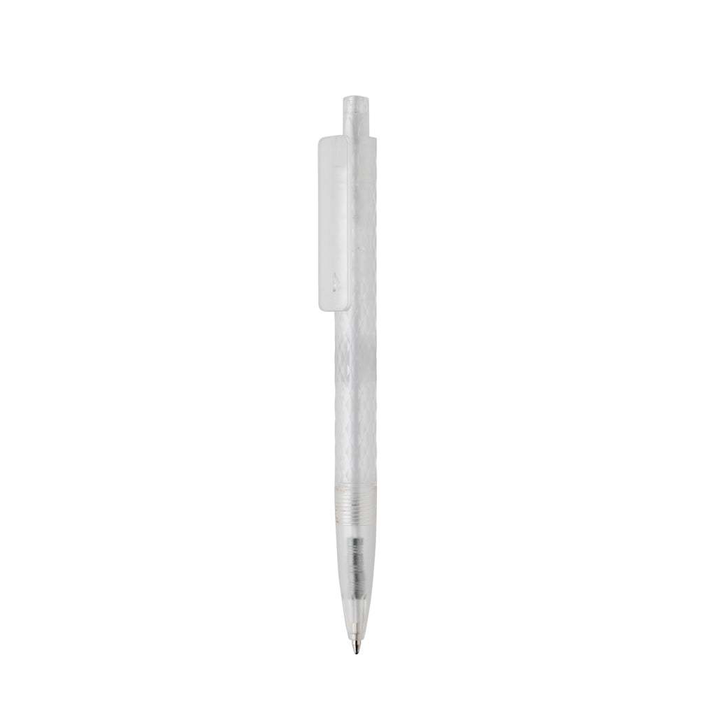 Balpen van gerecycled kunststof, wit