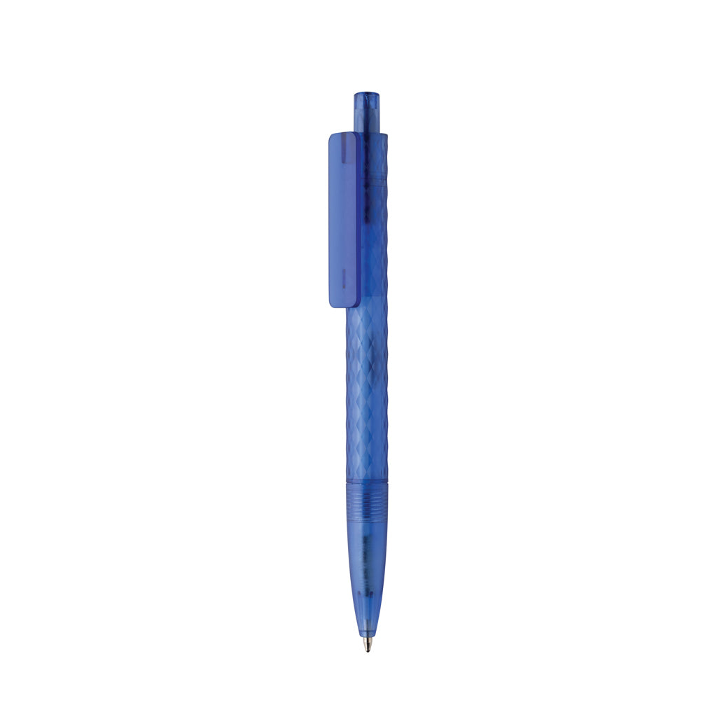 Balpen van gerecycled kunststof, blauw